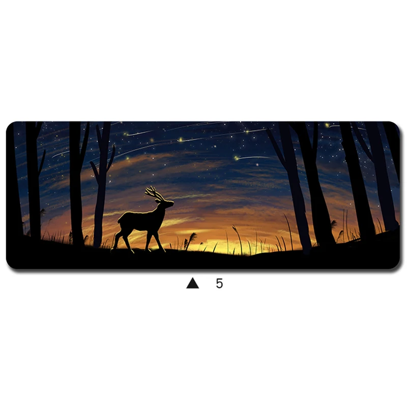 deer mouse pad gamer best seller 900x400mm notbook mouse mat gaming