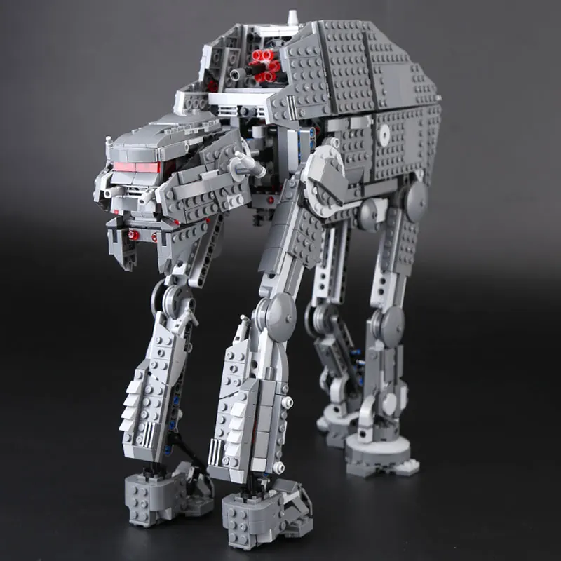 

LEPIN 05050 05130 Star plan 75054 AT Model AT robot The First Order Heavy Assault Walker Wars Toys Building Block Brick Gifts