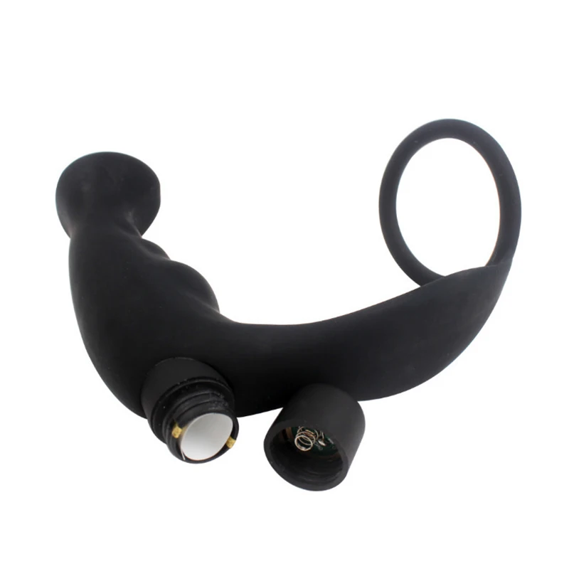 Zerosky Silicone Male Prostate Massager Cock Ring Vibrating Anal Butt Plug For Men Penis Ring Sex Toys 6 Zerosky Silicone Male Prostate Massager Cock Ring Vibrating Anal Butt Plug For Men Penis Ring Sex Toys 6