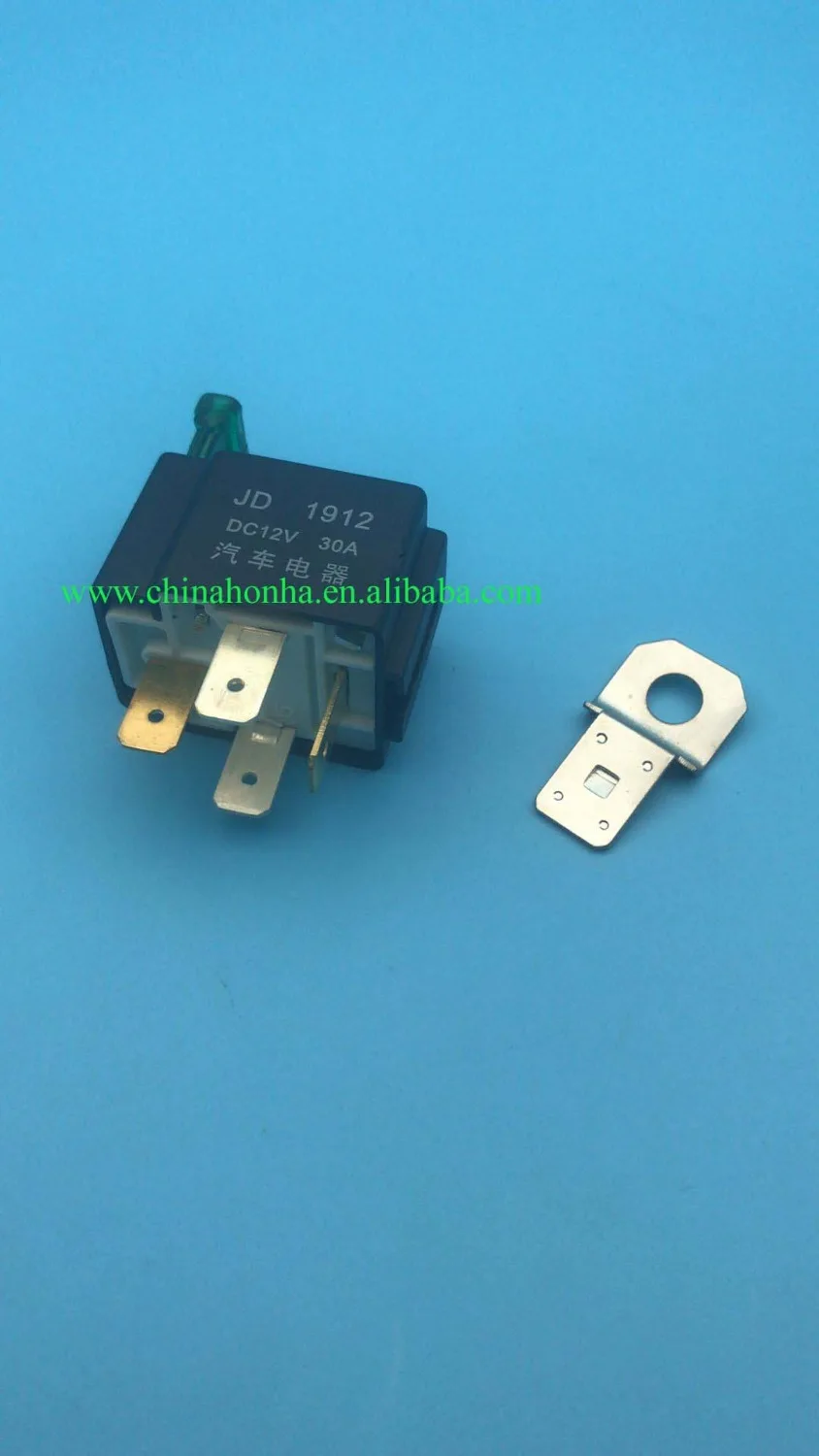 Бесплатная доставка Новое плавленое вкл/выкл автомобильное Реле DC 12V 30A 4 Pin SPST