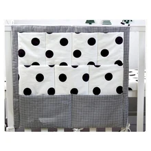 1 шт. 55*60 см детская кровать висячая сумка для хранения новорожденных кроватки Органайзер игрушка карман для пеленок для колыбели детское постельное белье Младенческая Сумка для кормления