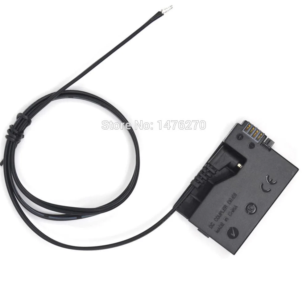 

DR-E8 DR E8 DRE8 DC Coupler LP E8 LP-E8 LPE8 dummy battery+DC Cable for Canon T2i T3i T4i T5i 550D 600D 650D 700D Kiss X4 X5 X6