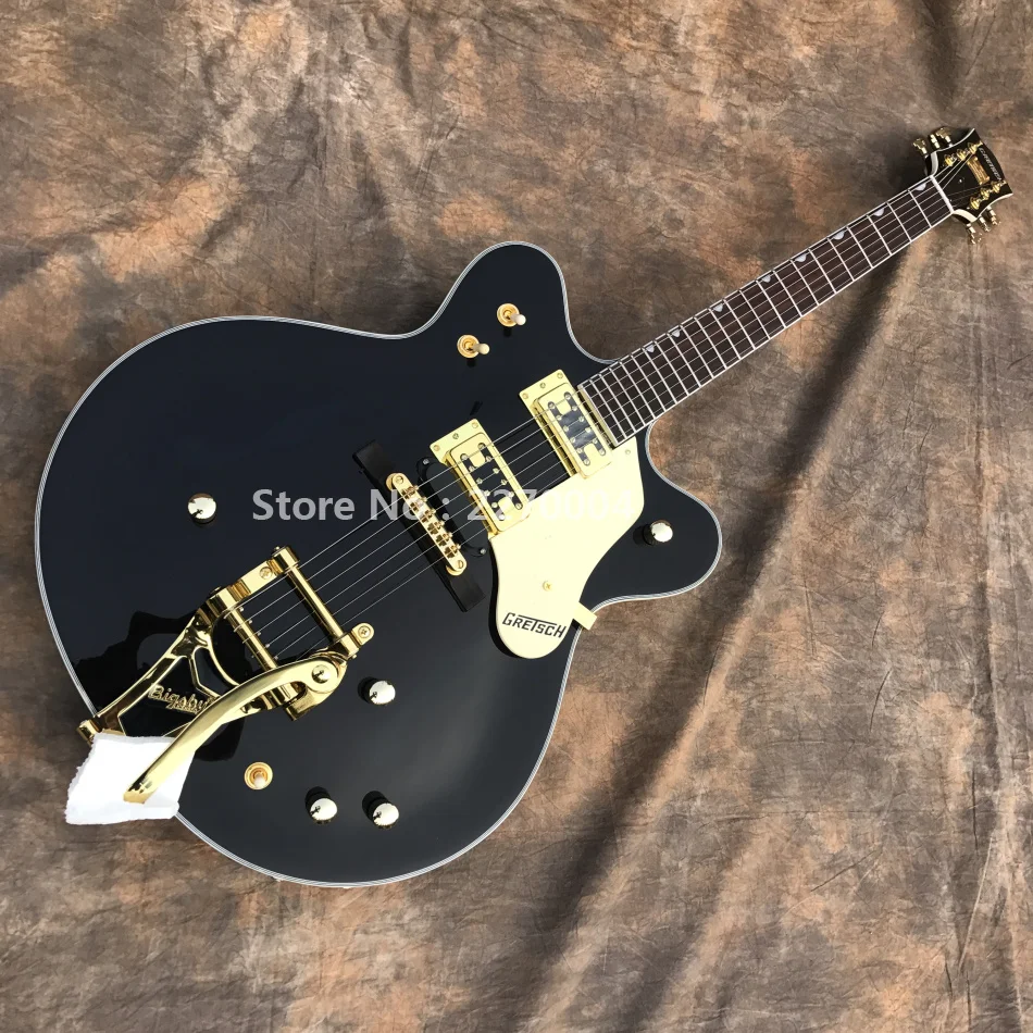 Chinese OEM Music Instruments Hollow Body Jazz Guitar G6122 Gretsch