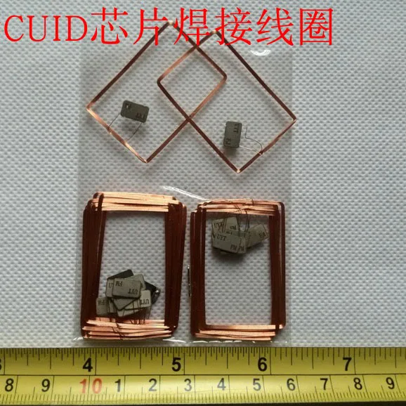 

38*25mm CUID COB and antenna IC chip and antennas RFID tags 13.56MHz ISO14443A