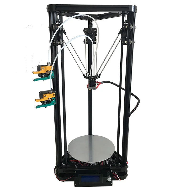  High precision HE3D reprap K200 delta DIY 3D printer kit auto leveling full metal long-distance ext