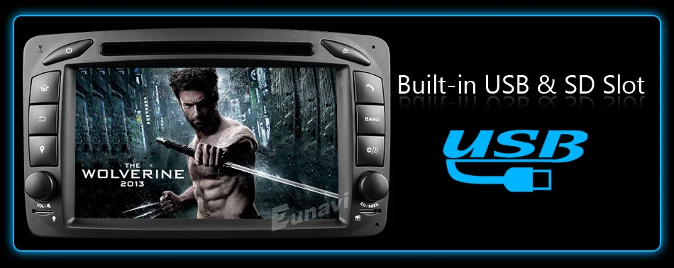 Excellent Eunavi 7" 2 Din 1024*600 HD Octa Core 4GB 32GB Android 8.0 Car DVD GPS For Benz C-Class W203 W209 G-Class W463 A Class W168 Vito 21