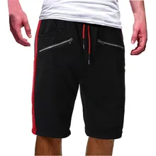 Fashsiualy бермуды masculina мужские на молнии карман стиль хлопок мульти-комбинезоны с карманами шорты модные брюки шорты мужские