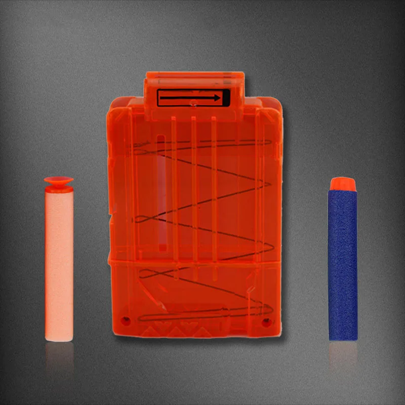 6 и 12 Перезагрузка клип для Nerf журнал круглый Дартс Замена игрушечный пистолет