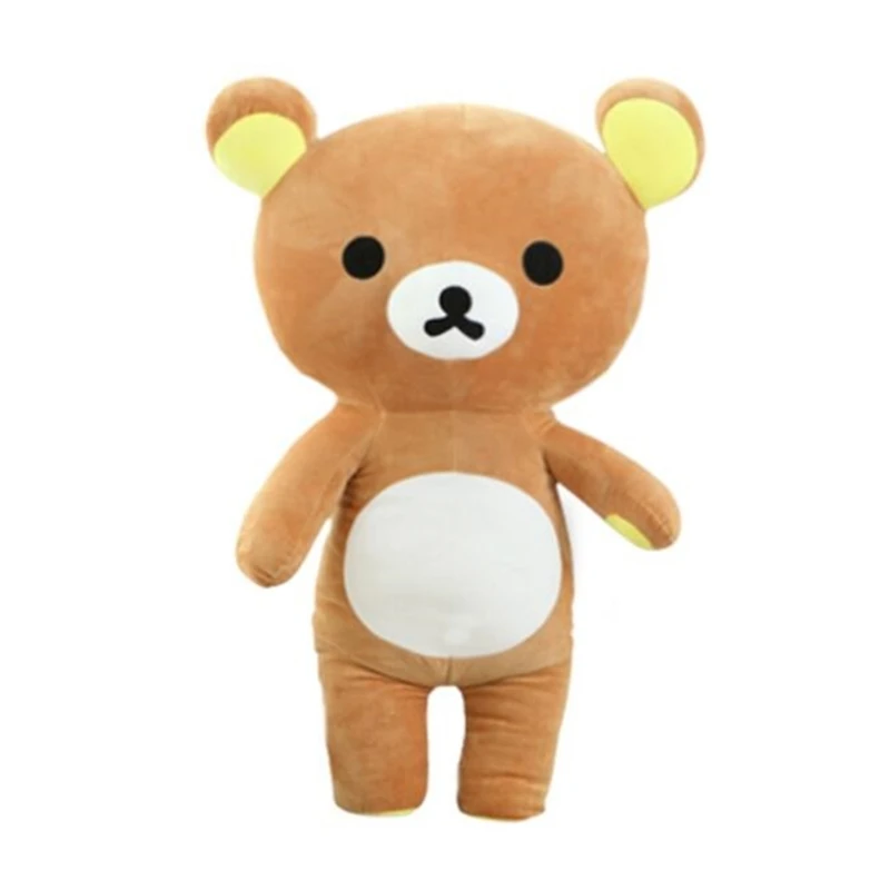 Rilakkuma плюшевые игрушки милые маленькие животные мягкий медведь диван подушка украшения комнаты подарок на день рождения подходит для детей - Цвет: Коричневый