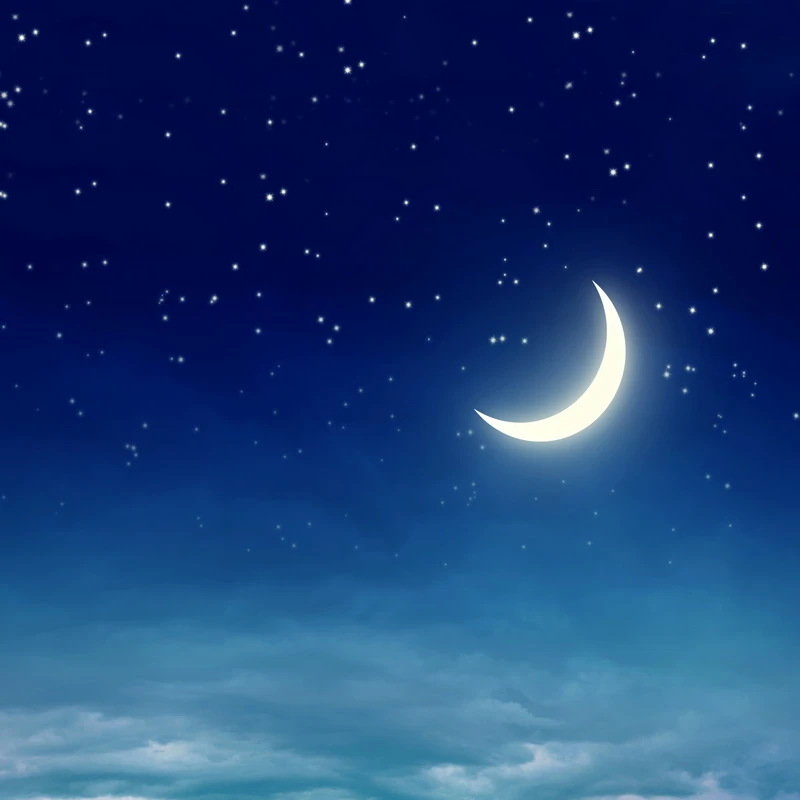 MME 10x10Ft Good Night Moon Photography Background Stars Shine Backdrop Simple Photo Video Studio Props LXME377 MME 10x10Ft Good Night Moon Photography Background Stars Shine Backdrop Simple Photo Video Studio Props LXME377