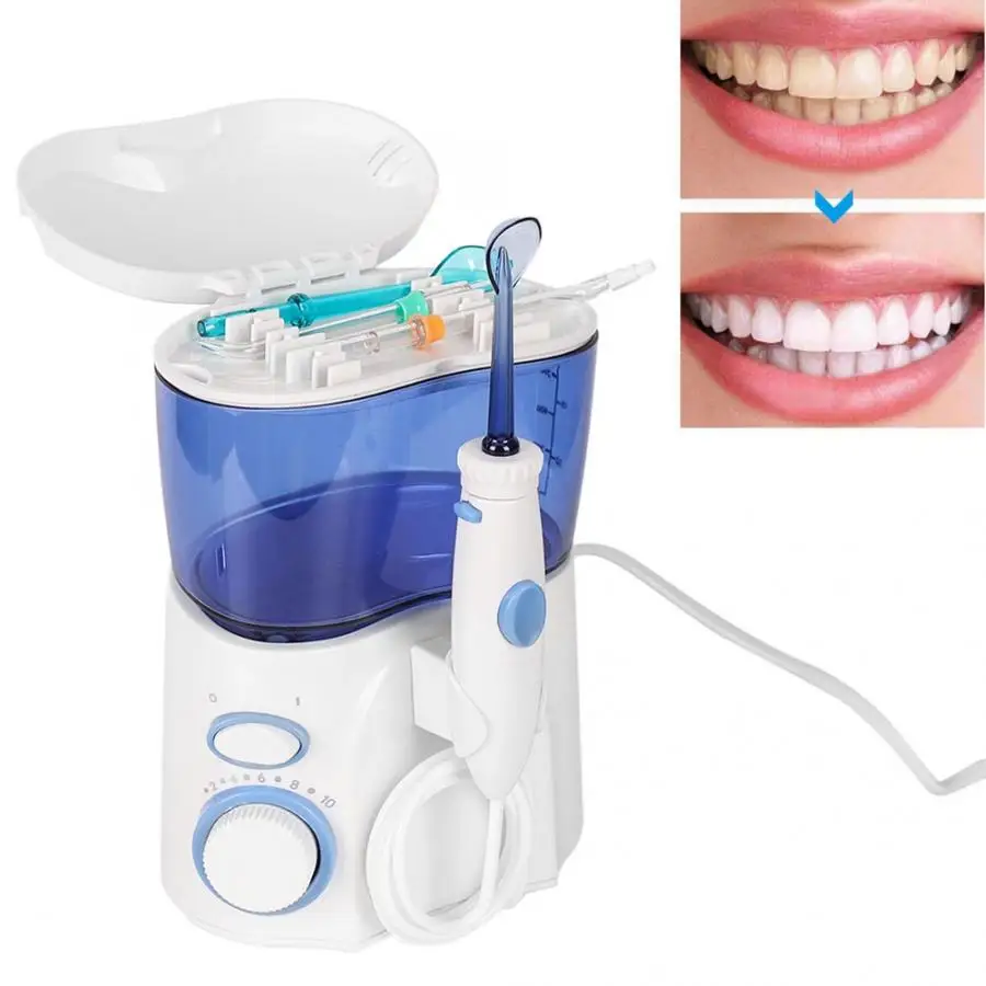 

Professional Electric Water Jet Flosser Dental Oral Irrigating Teeth Cleaning Tool EU Plug 220V