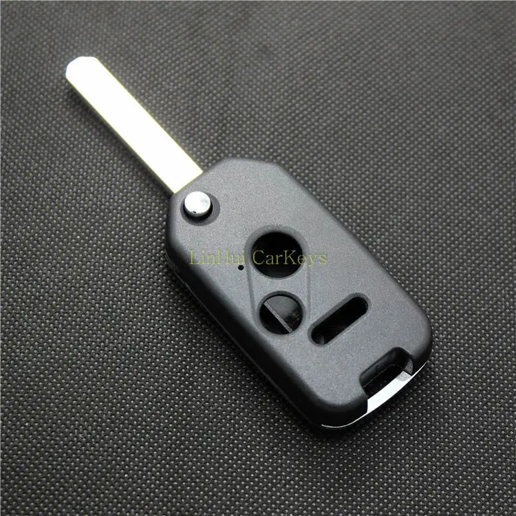 PINECONE ключ чехол для HONDA ACCORD FIT ODYSSEY CITY CRV Автомобильный ключ 2+ 1 кнопки дистанционного ключа Модифицированная заготовка для ключа зажигания Крышка 1 шт