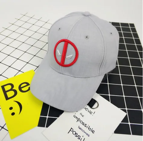 Новинка унисекс хлопок Кепка для улицы Дэдпул горра планка вышивка Snapback модные спортивные шапки подарок на день рождения