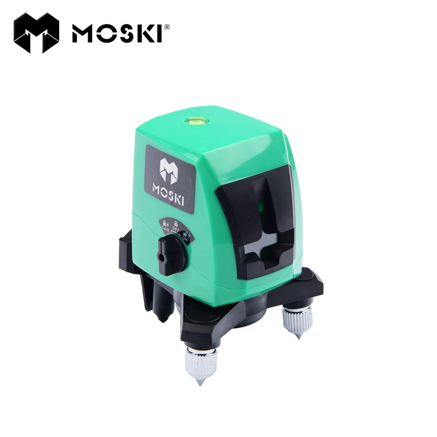 

MOSKI ,2017 New model , AK437G green 2 lines green laser level , green ray level , 2 lines green laser level