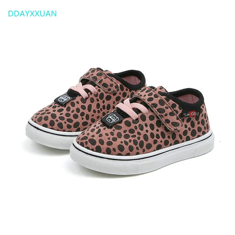 Kids Sport Shoes Chaussure Enfant Girls Boys Shoes New Autumn Spring Leopard Kids Sneakers Breathable Flat Children Sneaker