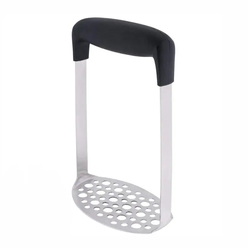 

Convenient Premium Potato Masher Mashed Potatoes Fruit And Vegetable SmasherHolder Guide Slicing Cutter Safe F726