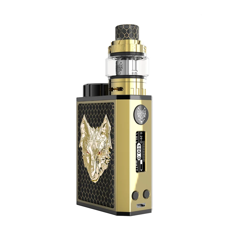 Vape kit Snowwolf Mini Kit 10-100w vape mod with snowwolf mini tank e electronic cigarette kit Vape kit Snowwolf Mini Kit 10-100w vape mod with snowwolf mini tank e electronic cigarette kit