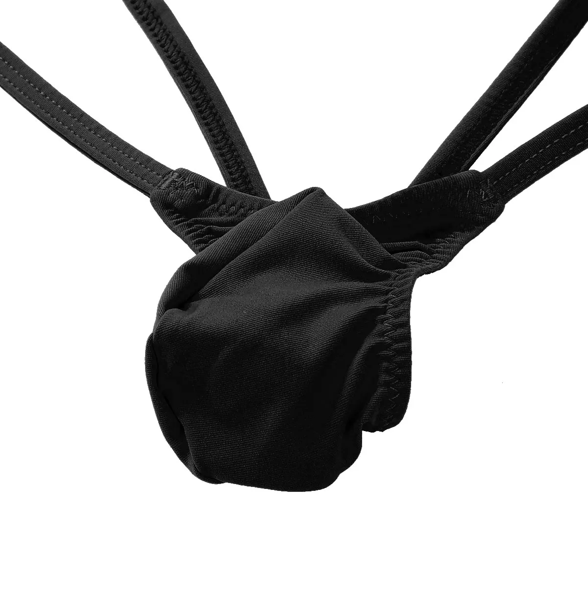 Sexy Mens Lingerie Panties Jockstraps Bulge Pouch Open Back Stretch Bikini Thong String Homme Briefs Gay Underwear Underpants