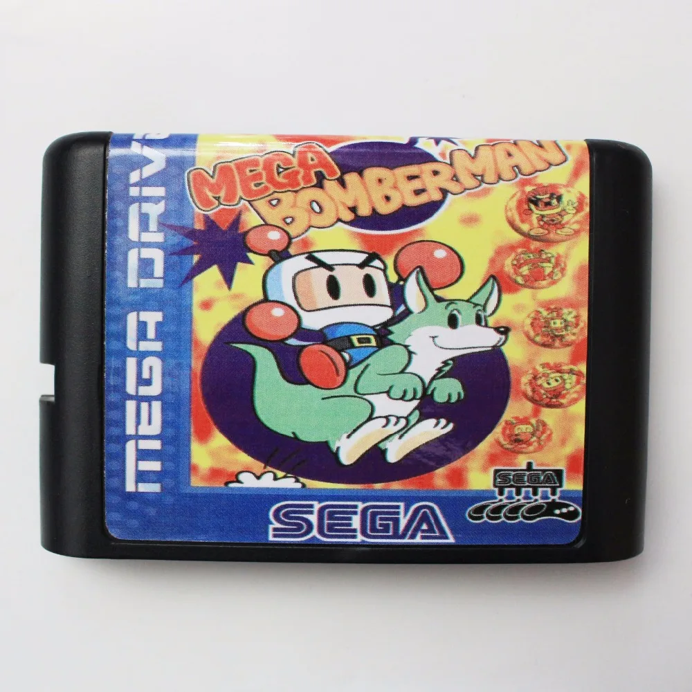 Мега Куртка бомбер человек 16 бит MD карточная игра для Sega игры Mega Drive Genesis|16 bit|md game16