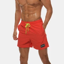 Мужские быстросохнущие шорты для плавания плюс размер пляжные короткие бермуды Surf Masculina De Marca Homme спортивные беговые шорты