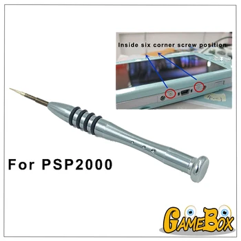 

Inside Six Corner Screwdriver for Sony PSP 2000 Plum Blossom Screw Screwdriver For PSP2000