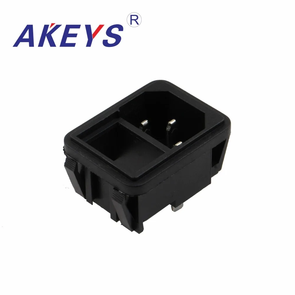 

4PCS AC-02A AC-214 SS-120D 10A250V Female socket AC power socket Without ears