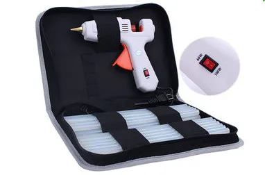 

1set Double power hot melt glue gun + 20 hot melt glue sticks 60W/100W