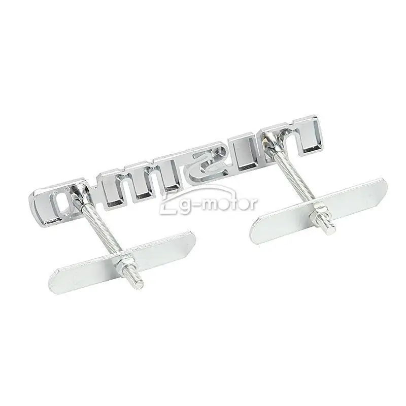 Stereo Feeling 3D Car Metal Grilles Badge Emblem For Nissan Nismo Model Auto Vehicle