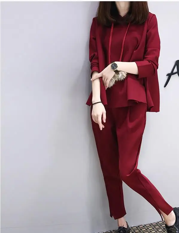 

Pregnant women spring suit fashion large size leisure pregnant women two sets of tide 18202