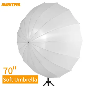 

Godox 70" 178cm White Translucent Soft Umbrella Studio Lighting Light Translucent Umbrella with Large Diffuser Cover