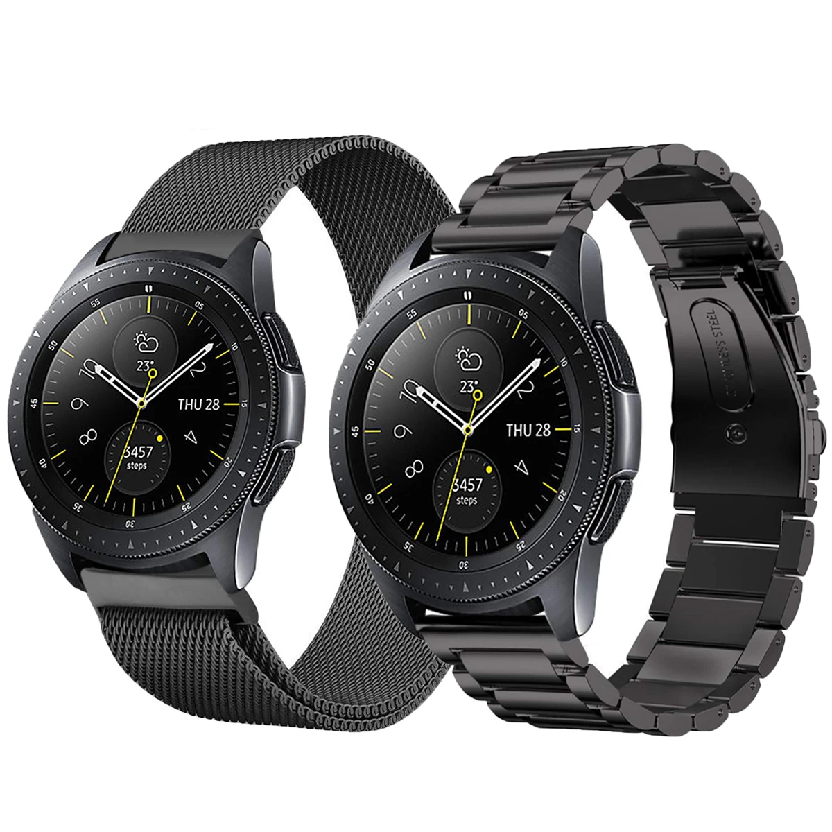 Gear S3 Frontier/классический ремешок для часов из нержавеющей стали сменный ремешок для часов samsung Galaxy Watch 42 мм 46 мм активный