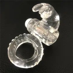Вибрирующий кролик кольцо для петух Вибрационный cockring задерживающее устройство для пениса кольцо секс кольцо игрушка секса для человека