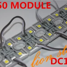 Водонепроницаемый 100 шт. 5050 4 Светодиодный модуль белый 6000k Водонепроницаемый IP65 DC12V