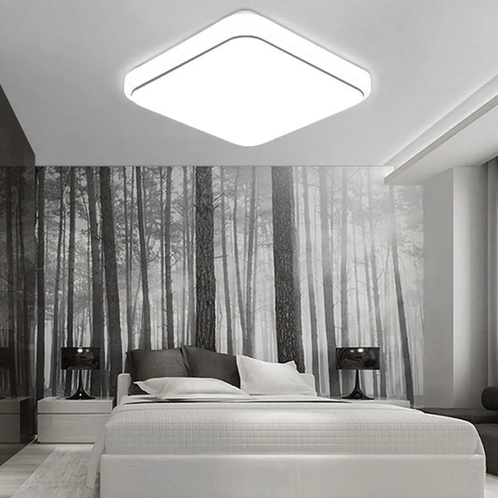 24 Вт светодио дный LED панель свет установлен 30X30 см AC85-2650V 2000LM CoolWhite потолочный
