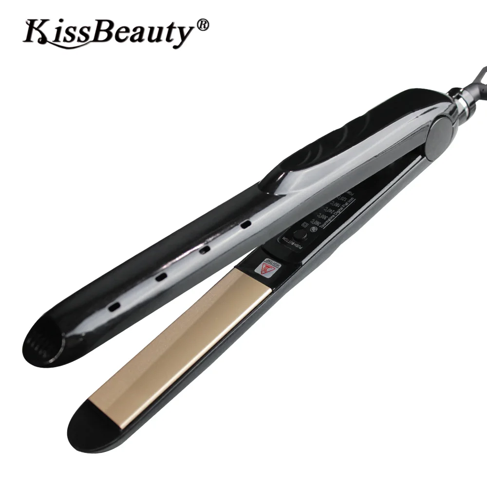 

Kissbeauty 1 Inch Hair Flat Iron with Ceramic Coating Plate Hair straightening iron