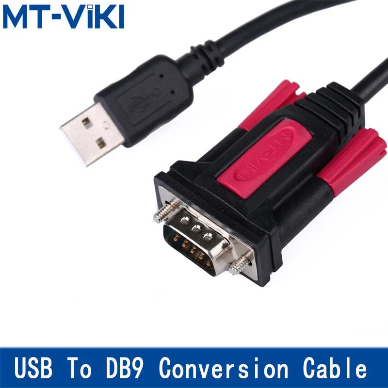 

MT-VIKI USB To RS232 serial cable USB to DB9 conversion line 1.5M support attendance cash register POS machine MT-3001