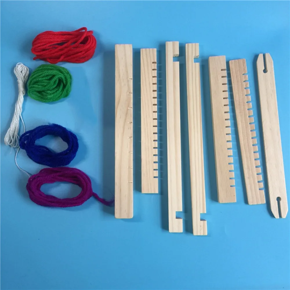 DIY ремесло рукоделие шарф ручного вязания машинного плетения ткацкий станок сшивающий инструмент для шарфов шапки Дети Обучающие ремесленные игрушки