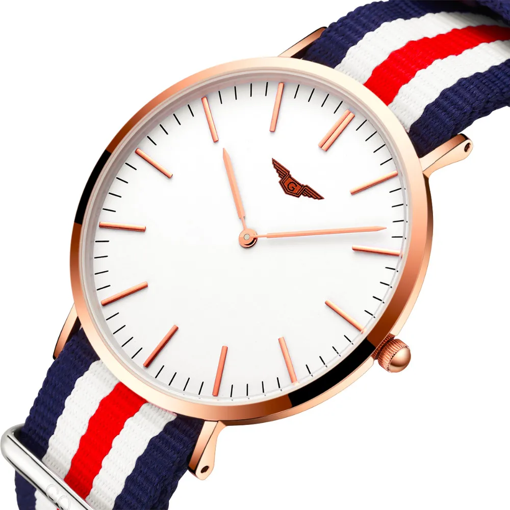 Watches Women With Canvas Strap GUANQIN Female Quartz Watches Simple Fashion Couple Watch Men Women Clock relogio feminino (10)