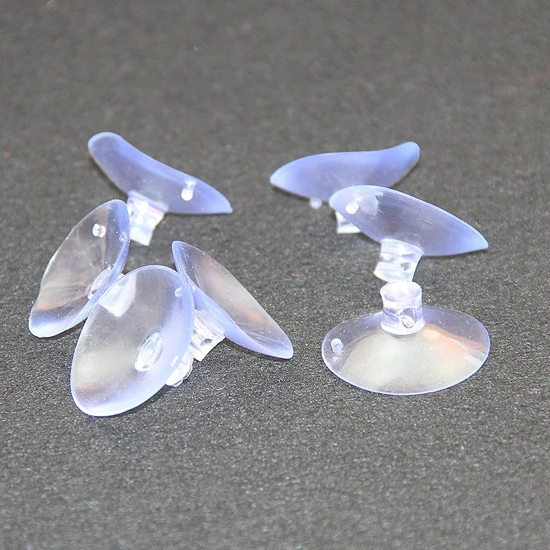 New 320pcs/Pack 40mm Bathroom Suction Cup Sucker Upick Clear Soft PVC