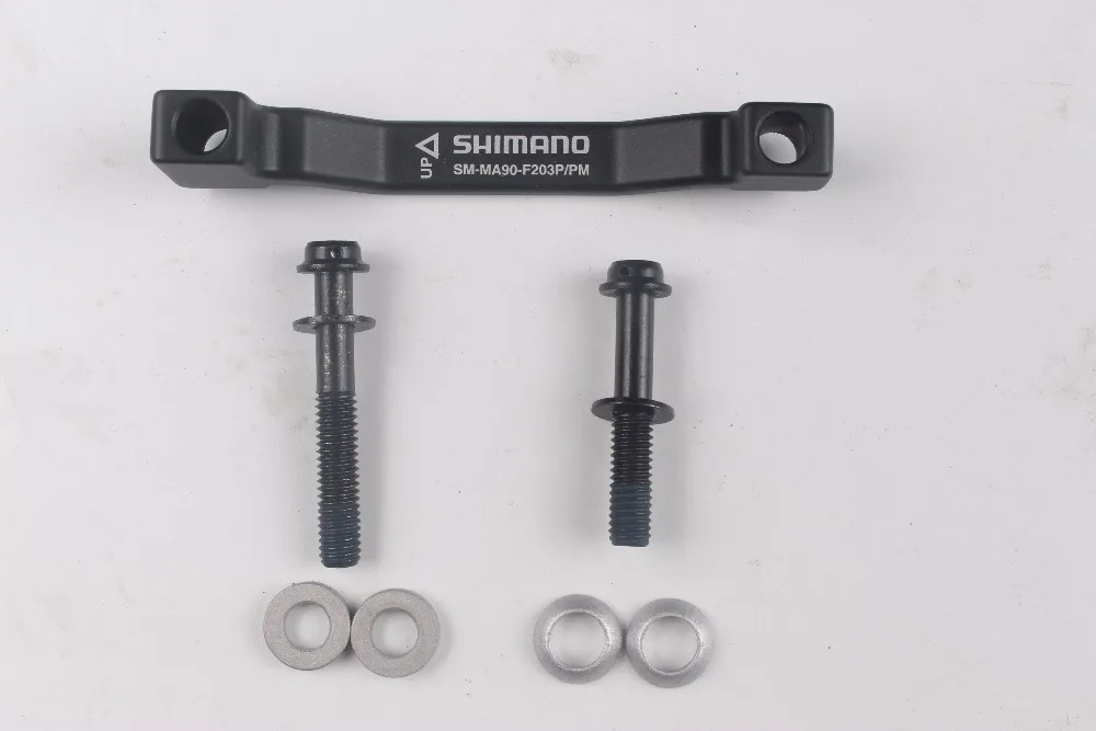 Shimano передний PPM дисковый тормоз адаптер SM-MA90-F203P/PM для PPM передний 203 мм Аксессуары для велосипеда место для преобразования