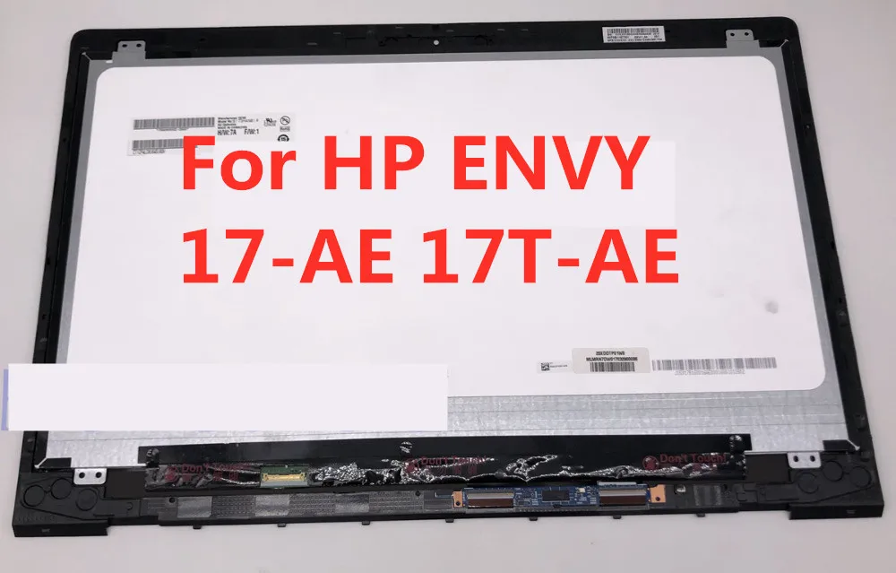 

935938-001 935939-001 For HP ENVY 17-AE 17T-AE 4K UHD LCD LED Screen Display assembly FHD Touch Digitigitzer Bezel Frame Monitor
