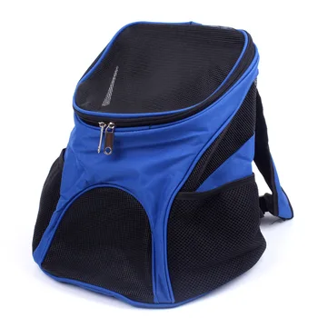 

Breathable mesh Oxford cloth pet bag dog backpack pet travel bag