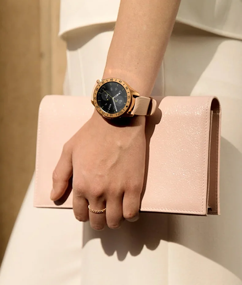 Смарт-чехол для часов для samsung Galaxy Watch 46/42 мм Шестерни S3 22 мм Клей полное покрытие против царапин Нержавеющая сталь часы кольцо