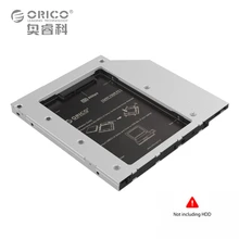 ORICO L95SS CD-ROM Space SATA to SATA 2.5″ Internal 9.5mm or thinner SATA1/2/3 SSD HDD Caddy Enclosure (No Hard Disk) for Laptop