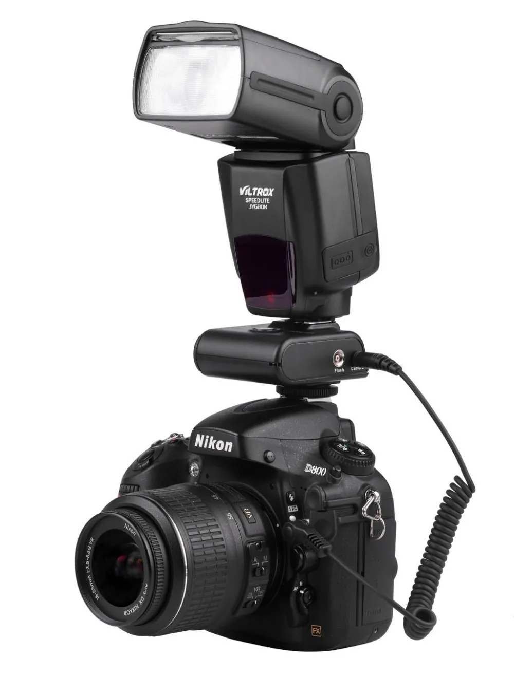 Viltrox fc-210n I-TTL Беспроводной трансивер вспышка триггера для Nikon D800E D800 D700 D7000 D5200 D5100 D3200 DSLR 1 /8000 s