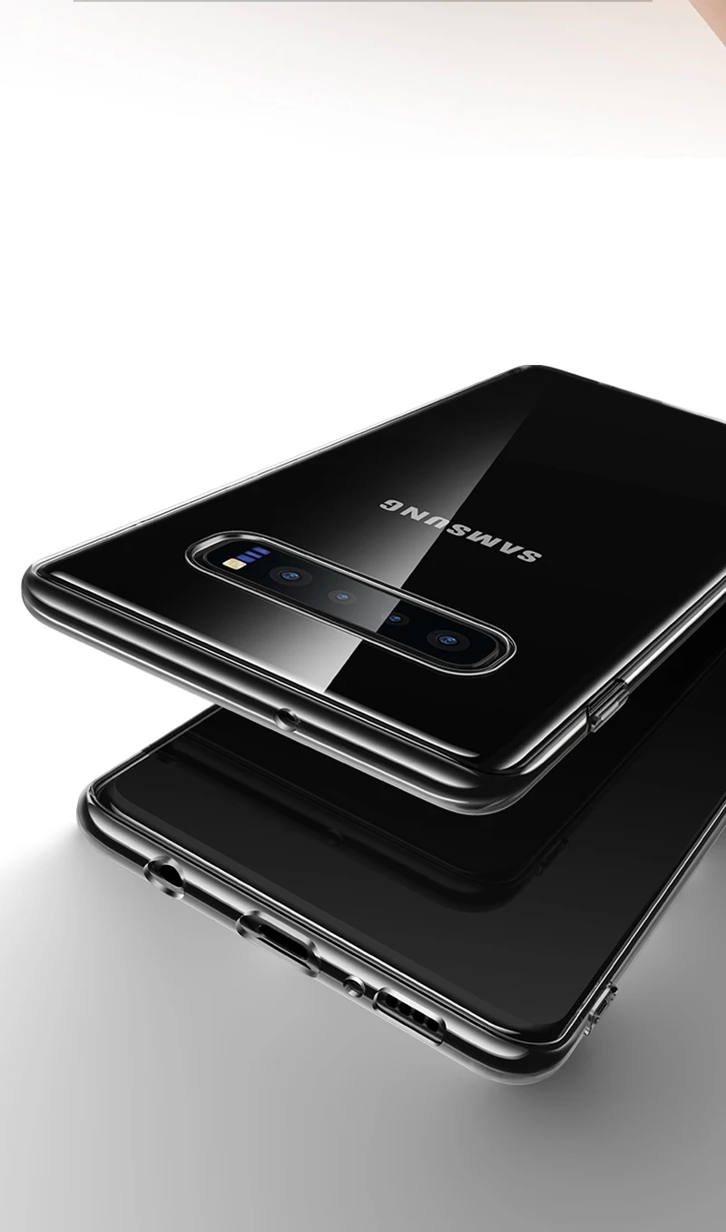 Чехол для samsung Galaxy S10, ультратонкий прозрачный мягкий чехол из ТПУ для samsung Galaxy S10 Plus S10E M10 M20 S 10 M105F M205F Fundas