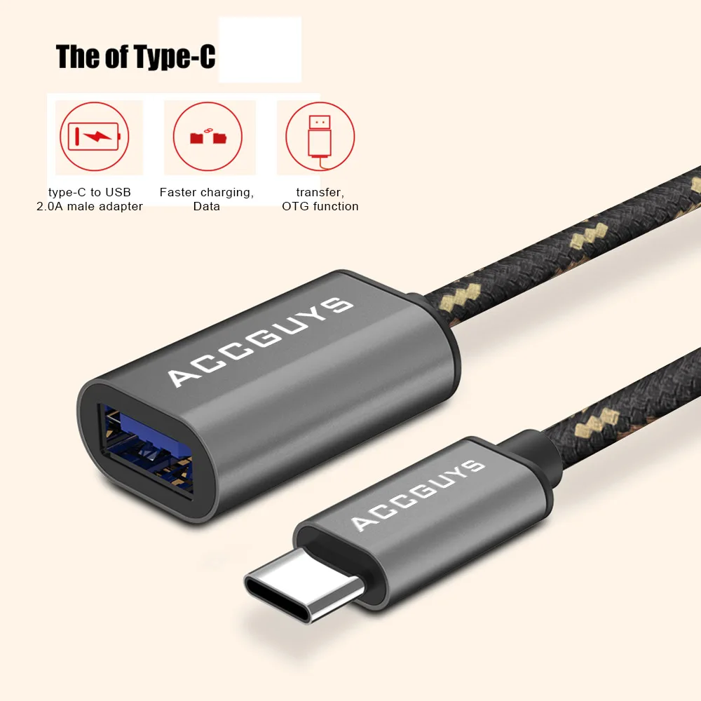 USB C OTG 3 1 адаптер кабель Type-C к 0 для передачи данных разъем Macbook Letv Max Xiaomi mi5 sumsang s8 |