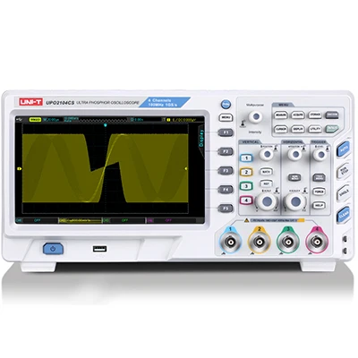 

UNI-T UPO2104CS Ultra Phosphor Oscilloscopes 4CH 100MHZ Scopemeter Scope meter 7 inches widescreen LCD displays USB Interface