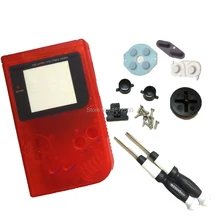 Горячая Распродажа, Сменный Чехол красного цвета для GBO DMG, чехол, подходит для GBGameboy Boy, портативная игровая консоль с отвертками