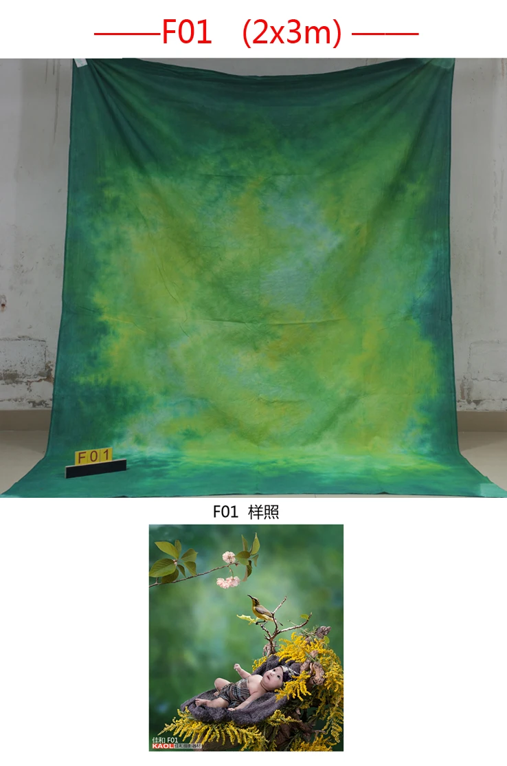 

New Arrival Tye-Die Muslin wedding Backdrop F01,cloth children photography studios,photography background 200cm*300cm